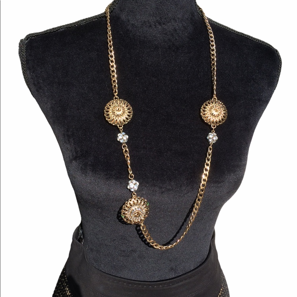 Gold Tone Chain Necklace